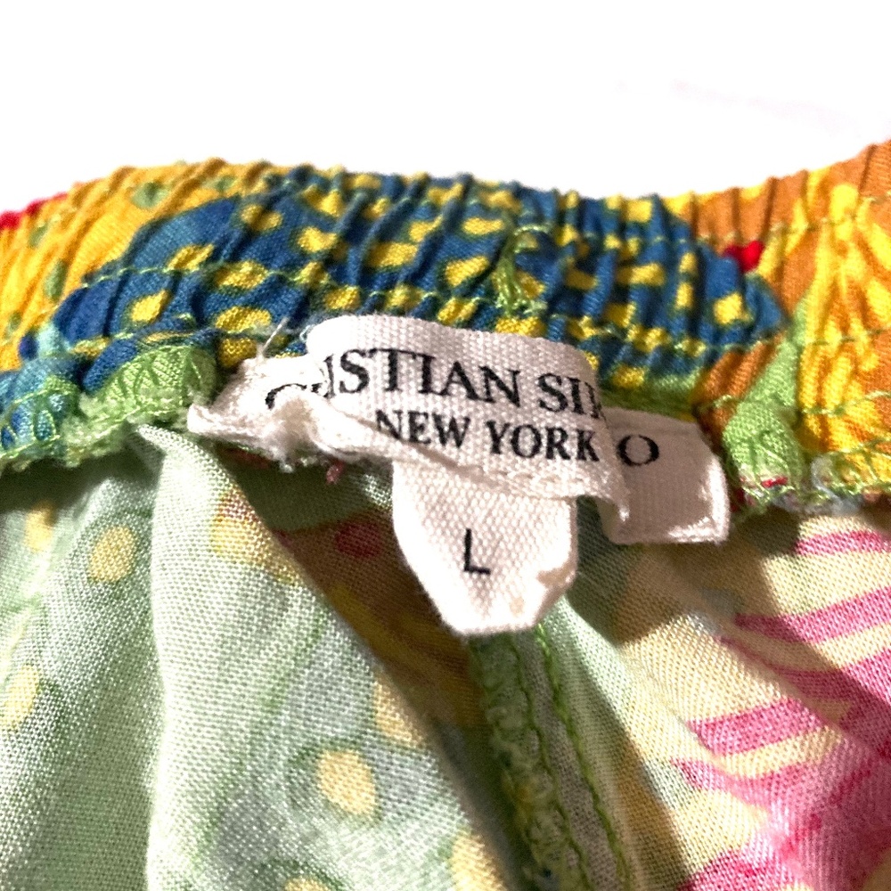 Christian Siriano Tropical Floral Palazzo Pants - Picture 7 of 8